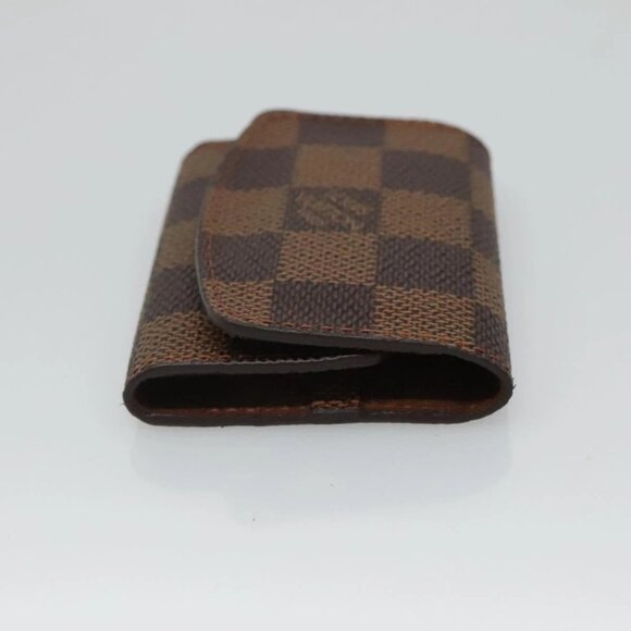 LOUIS VUITTON Damier Ebene Cuff Case LV Auth 125074 - Picture 7 of 16
